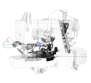 Thiết bị cắt chỉ  tự động HUGOMAX Nhãn hiệu khí nén